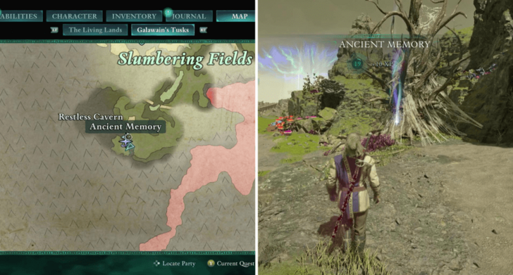 Remembrance of Maru Location