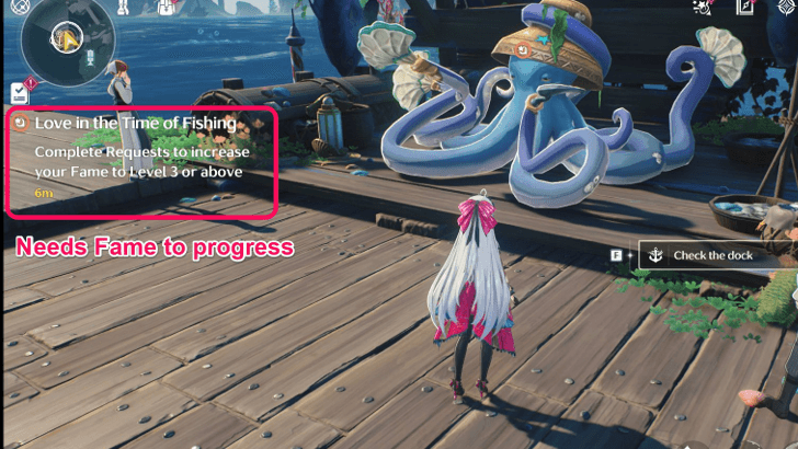 Event Quests need Fame to Progress