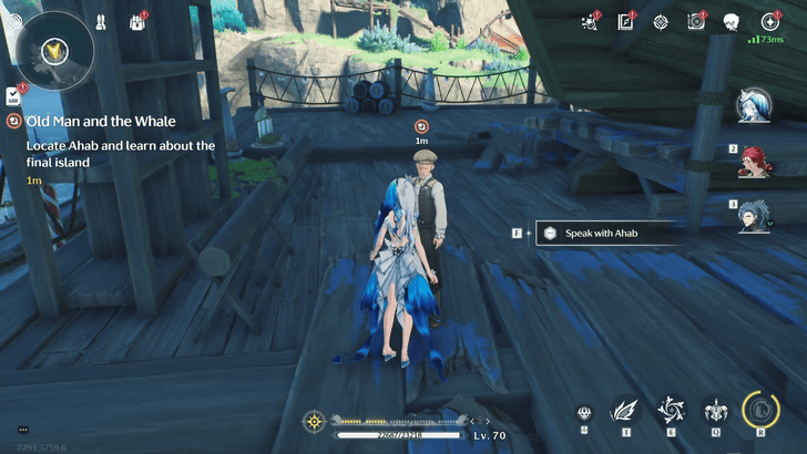 Wuthering Waves Locate Ahab and Learn About the Final Island