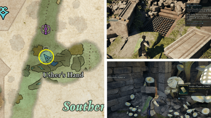 Avowed - Golden Plaque of Oaths Location