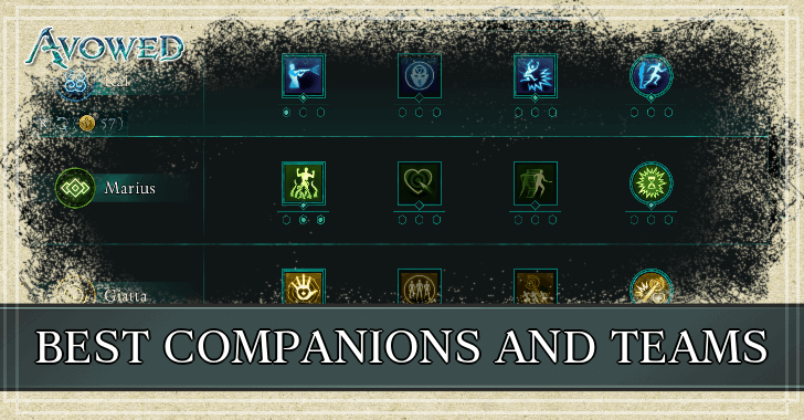 Avowed Best Companions and Team Comps