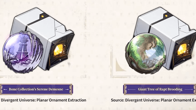 Honkai Star Rail - New Planar Ornaments