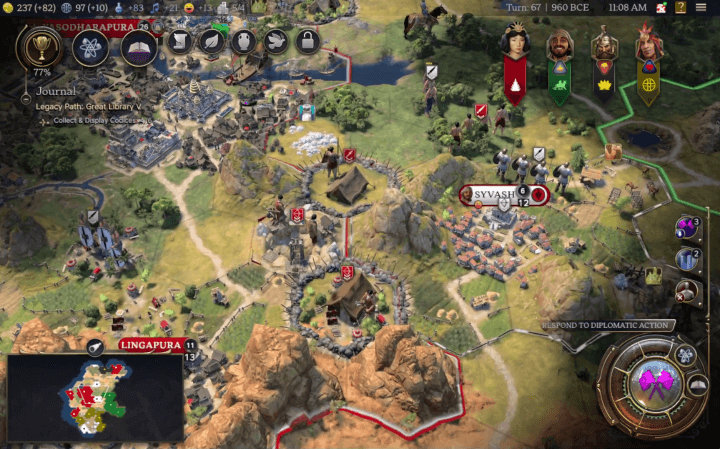 Fortify Units on Strategic Areas