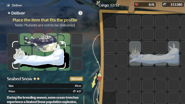 Seabed Snow and a Trapper Angler Fish