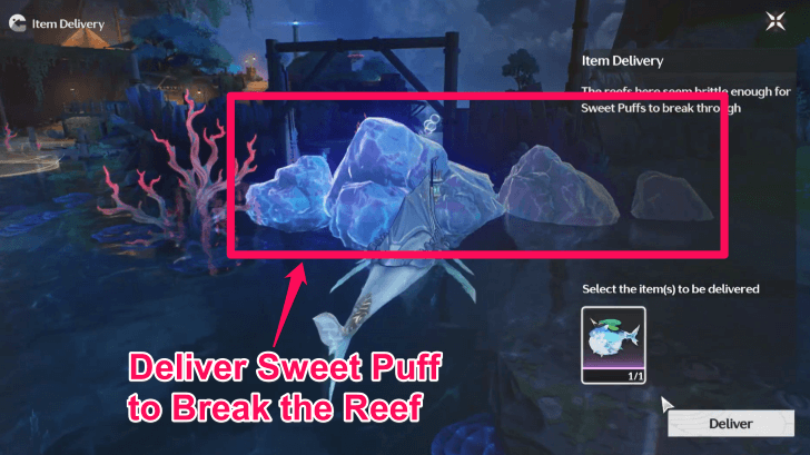 Sweet Puff for Breaking Reefs