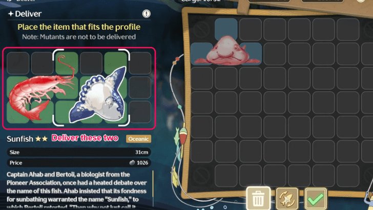 Sunfish and Legilimens Shrimp