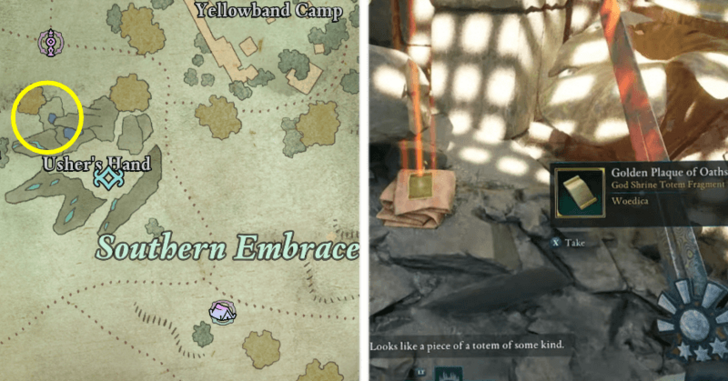 Avowed - Golden Plaque of Oaths Location