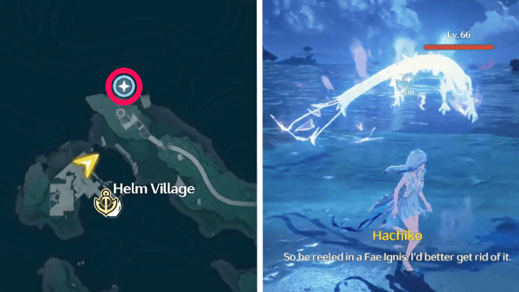 Hooked on Trouble Fae Ignis Fight