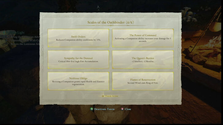 Avowed - Scales of the Oathbinder Abilities