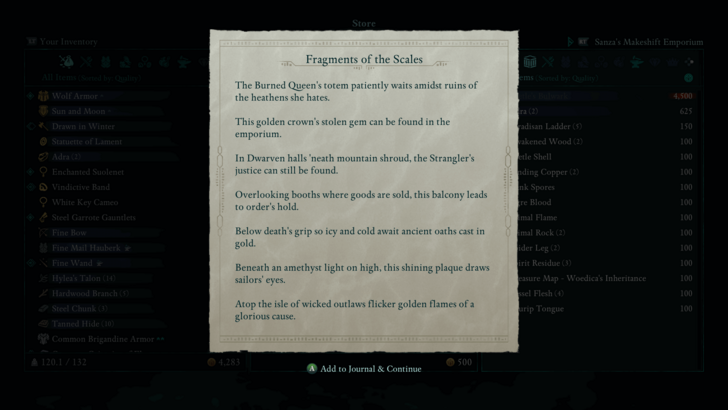 Avowed - Fragments of the Scales