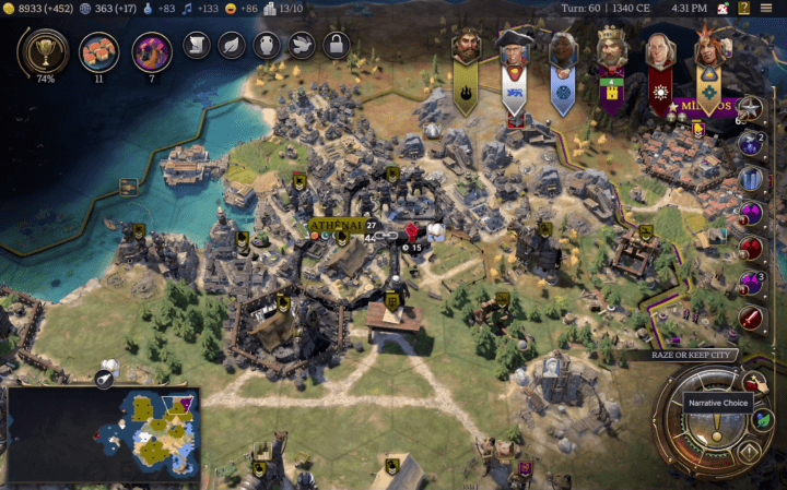 Capture the City or Town Hall