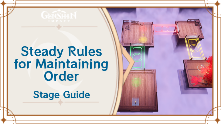 Genshin Impact - Steady Rules for Maintaining Order
