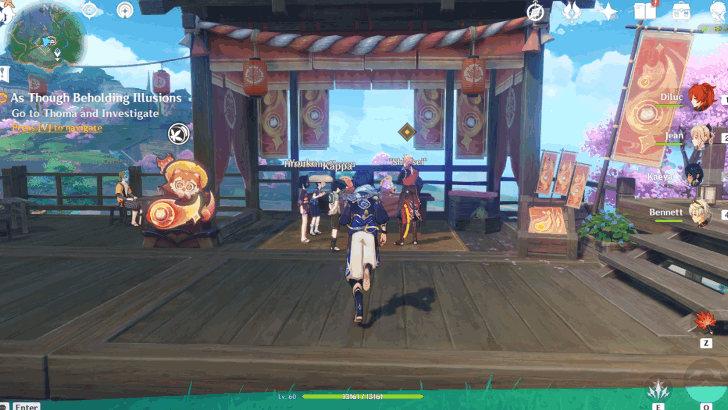 Go to Thoma and Investigate