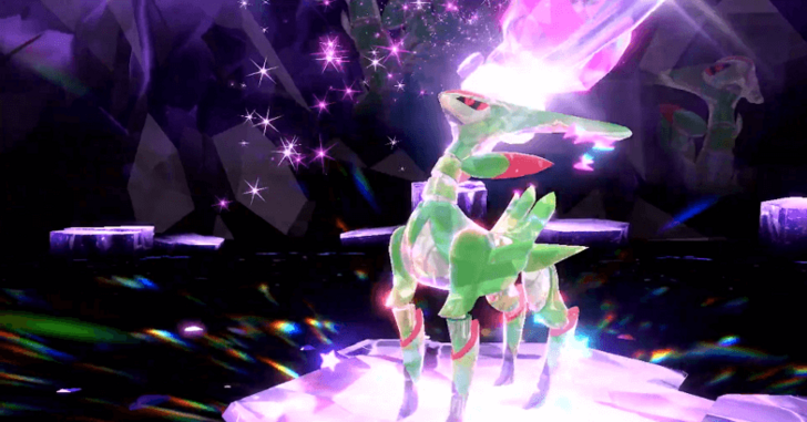 Pokemon SV - Iron Leaves Tera Raid Event Top Banner