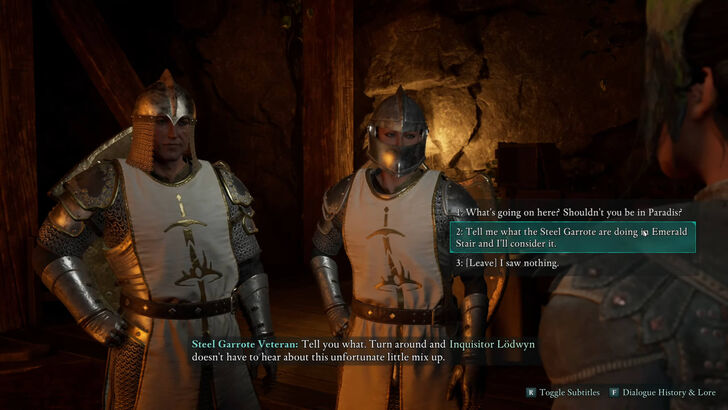 Avowed - Steel Garrote Discovery