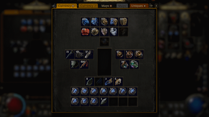 Path of Exile 2 - Currency Stash Tab