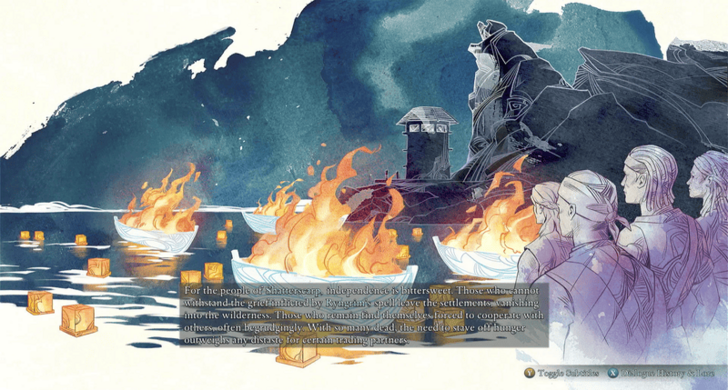 Sever the Adra and United Living Lands Ending