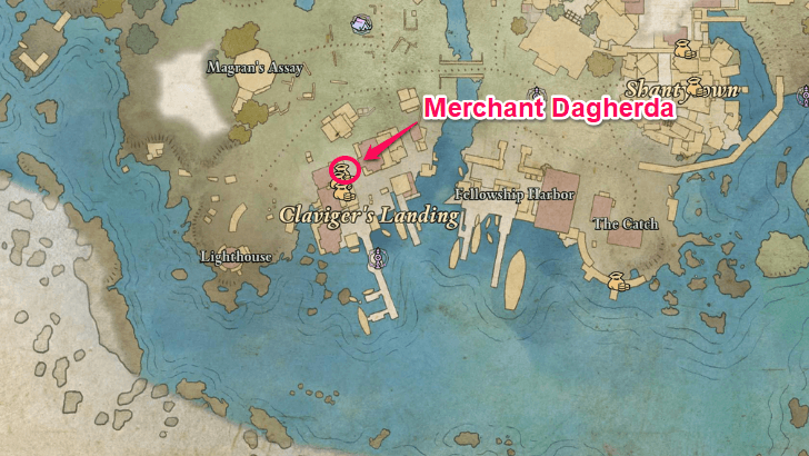 Merchant Dagherda Location