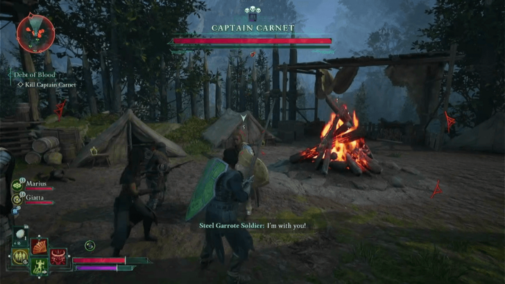 Avowed - Captain Carnet Boss Fight