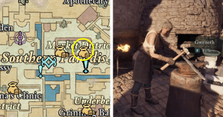 Avowed - Find a Starmetal Smithy