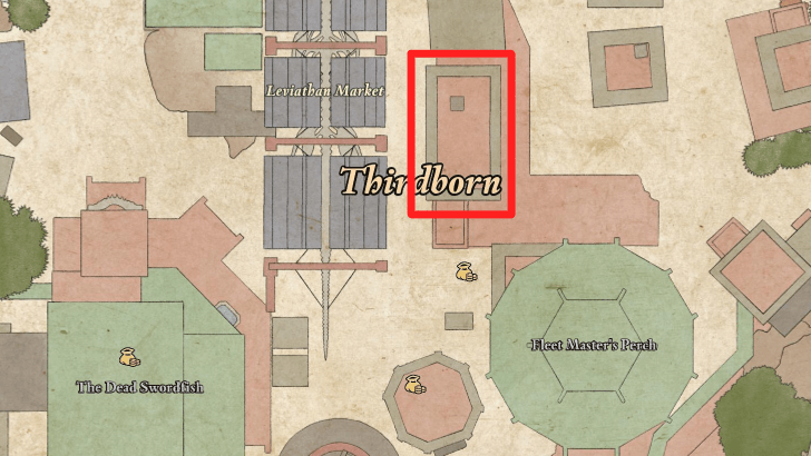 Shatterscarp Bounty Board Map Location