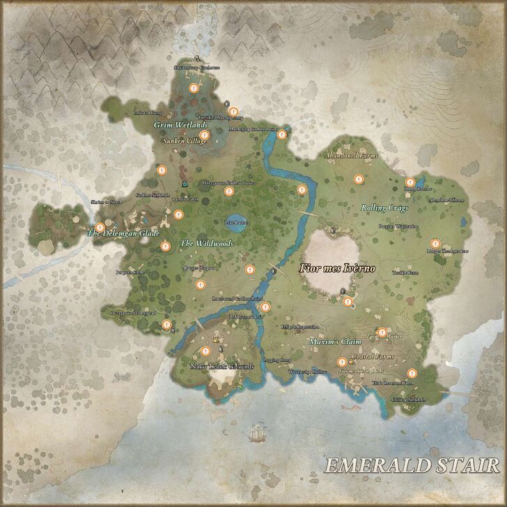 Avowed - Emerald Stair Fast Travel Points