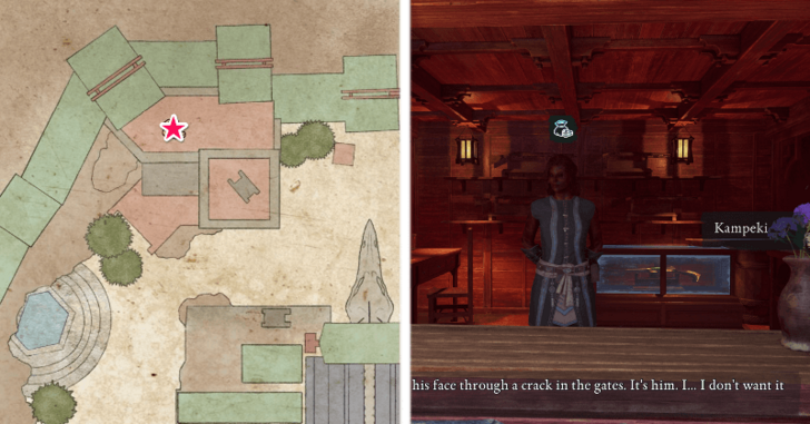 Avowed - Fish in a Barrel Location