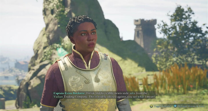 Avowed - Should You Give the Luminous Adra to Captain Bardatto