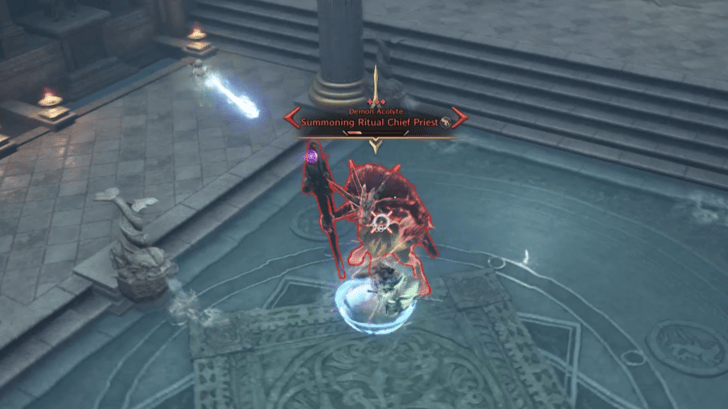 Defeat the Summoning Ritual Chief Priest