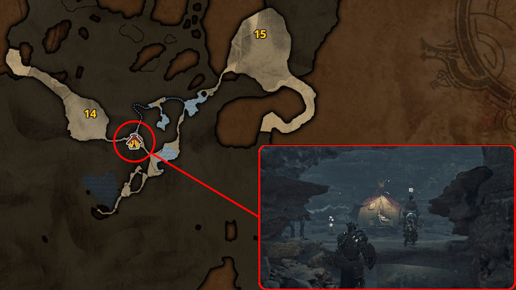 Monster Hunter Wilds - Area 14: Groundwater Vein