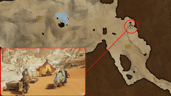 Monster Hunter Wilds - Area 16: Northwest