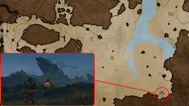 Monster Hunter Wilds - Area 8: Southeast