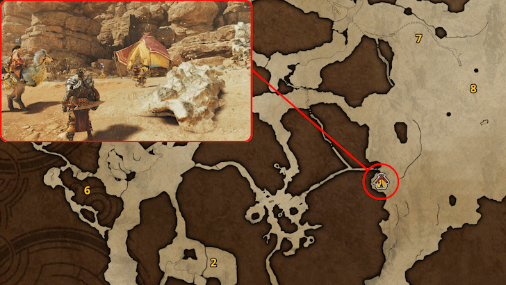 Monster Hunter Wilds - Area 8: Southwest