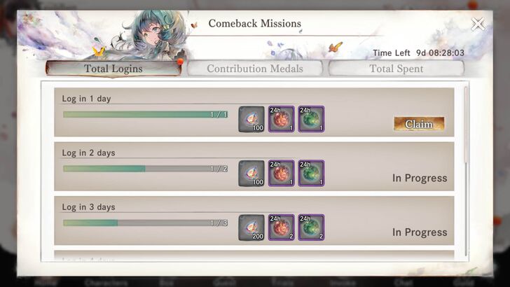 Comeback Missions - MementoMori