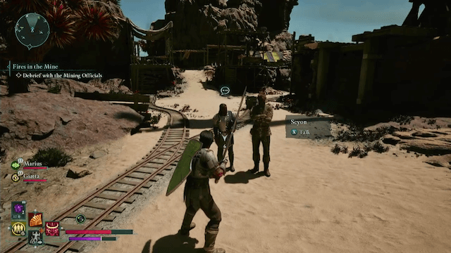 Avowed - Debrief with Mining Officials