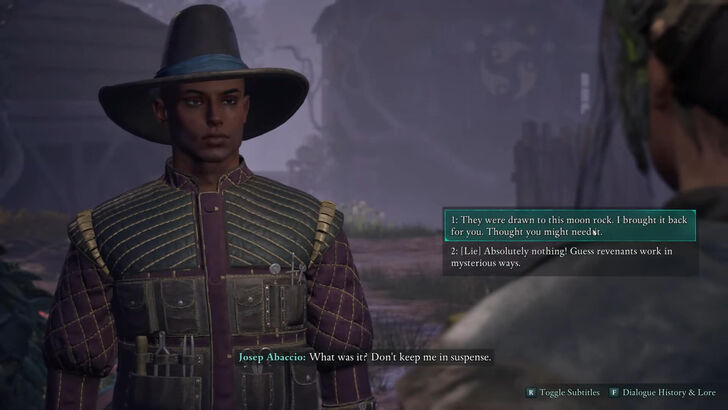 Avowed - Give the Meteorite to Josep