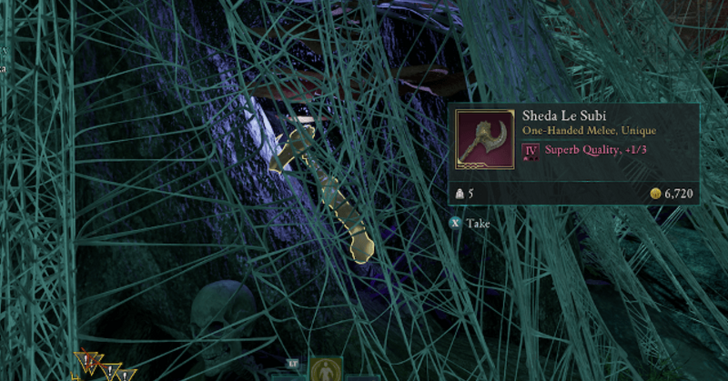 Avowed - Sheda Le Subi Location in Galawain’s Tusks