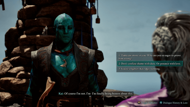 Kai Battle Scars Companion Quest