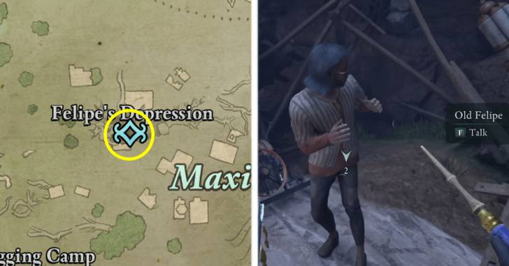 Avowed - The Sinkhole Stroll Save Old Felipe