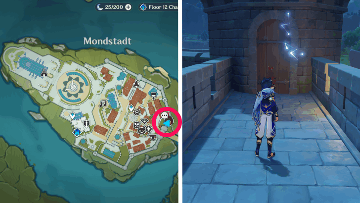 Genshin - Amber Location 4