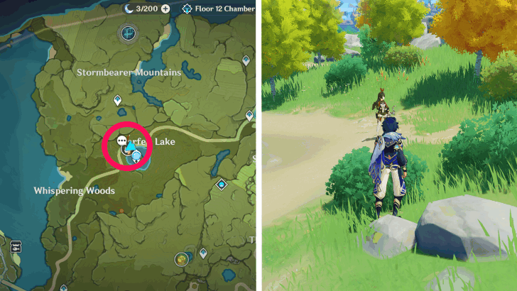 Genshin - Amber Location 3