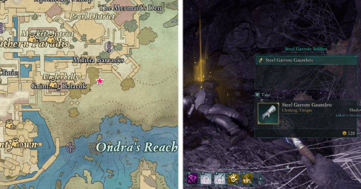 Avowed - Steel Garrote Gauntlets