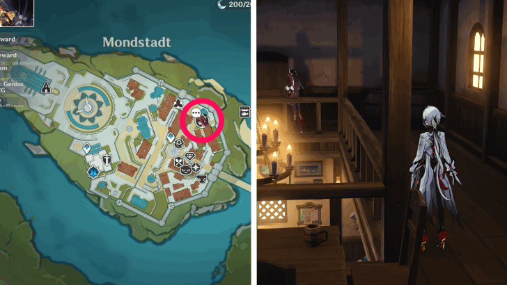 Genshin - Rosaria Location 2