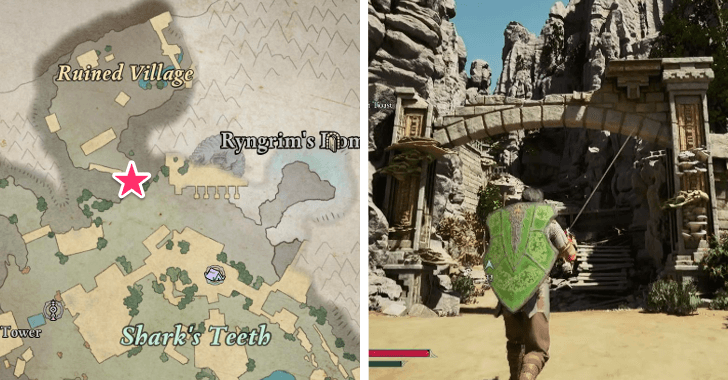 Avowed - Ruined Village Location