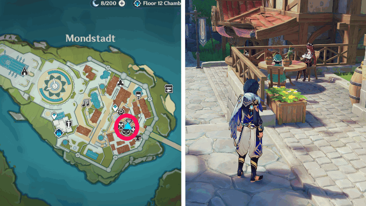 Genshin - Rosaria Location 3