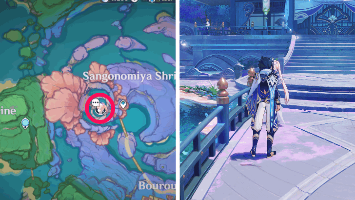 Genshin - Kokomi Location 2