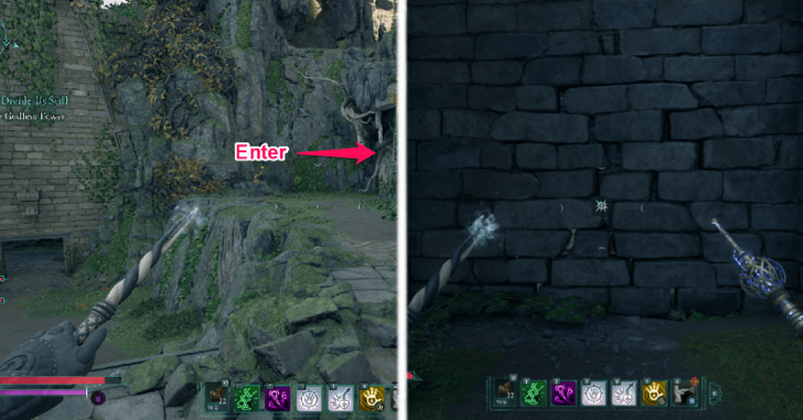 Avowed - Dawnshore Pargrun Cache Breakable Wall