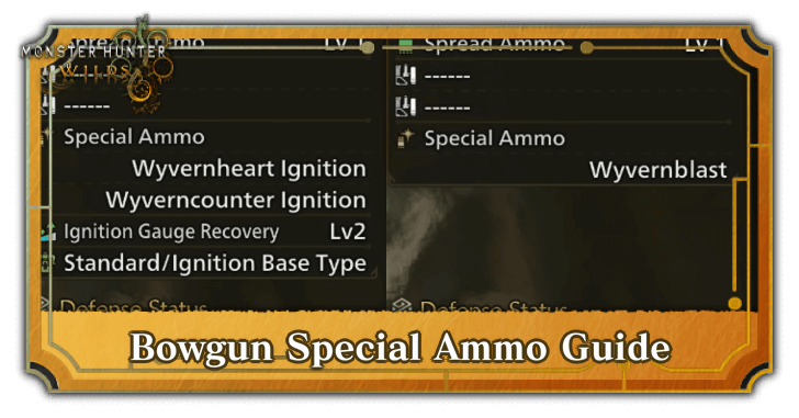 Monster Hunter Wilds - Bowgun Special Ammo Guide