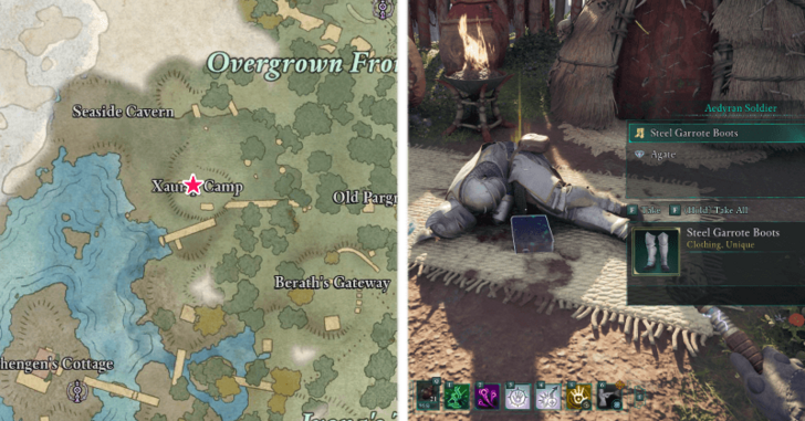 Avowed - Steel Garrote Boots Location