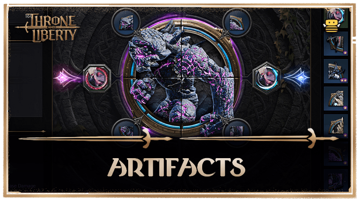 Throne and Liberty (TL) -  Artifacts Banner